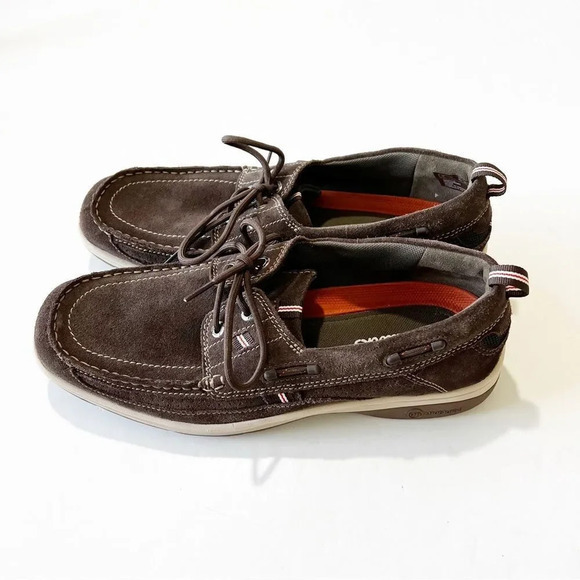 Clarks Unstructured Men’s Boat Shoes Size 11.5 Lace Up Loafers Summer Casual EUC main image 8